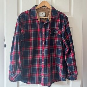 Legendary Whitetails Buck Camp Plaid Flannel Shirt